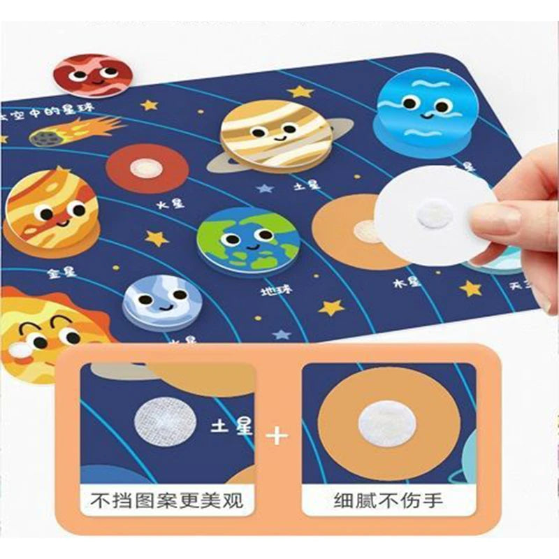 Montessori Baby Busy Book - Quiet Early Learning Educational Game with Matching Activities for Toddlers Ages 1 to 3