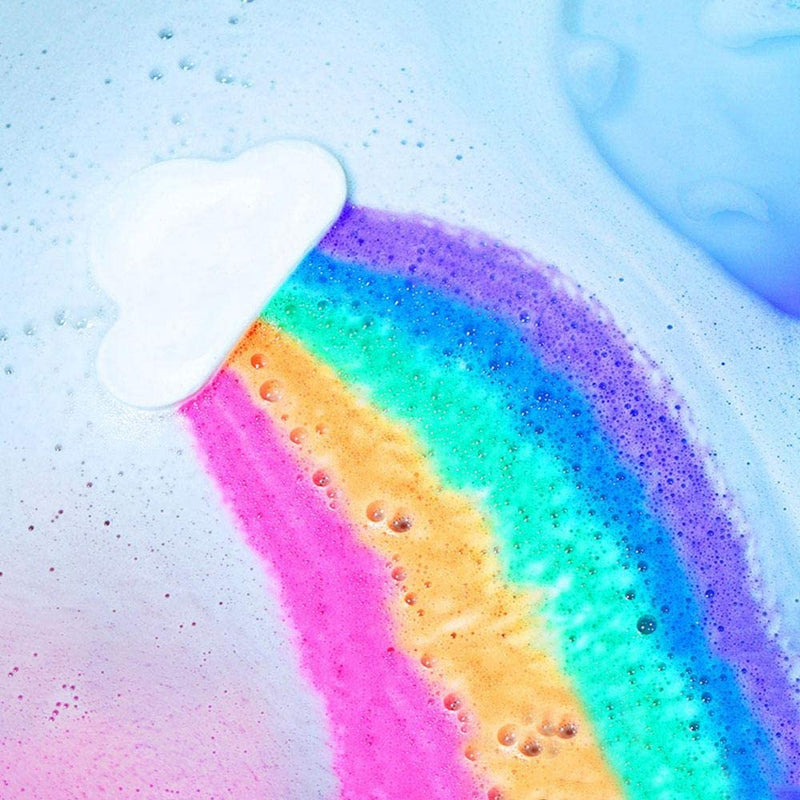 Rainbow Cloud Bath Bomb - Sea Salt Natural Handmade