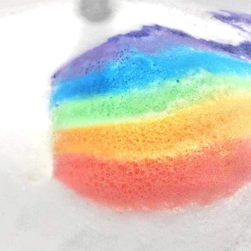 Rainbow Cloud Bath Bomb - Sea Salt Natural Handmade