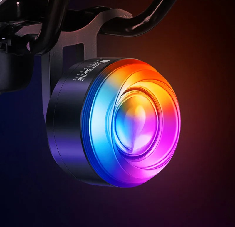 Smart Sensor Bike Tail Light – Waterproof COB Cycling Safety Light with Multiple Modes