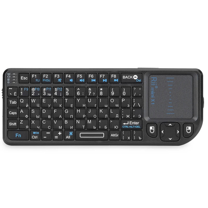 Mini Wireless Keyboard with Touchpad – 2.4GHz Remote Control for Android TV, PC & Laptops