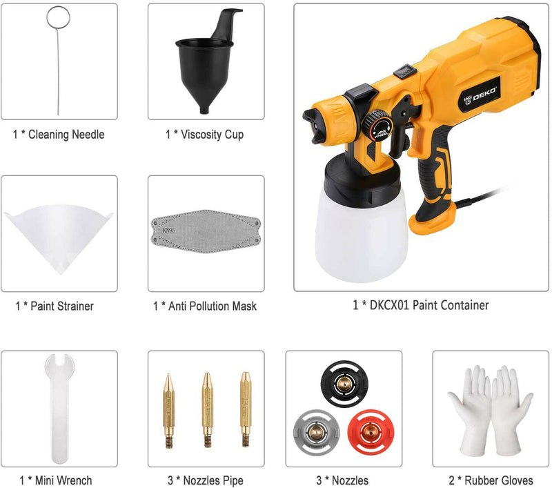 Cordless Electric Paint Sprayer Gun