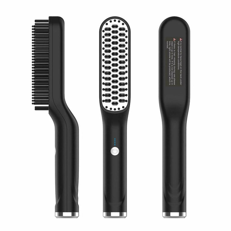 Electric Beard Hair Straightener Comb