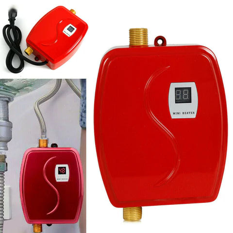 3000w Mini Instant Electric Tankless Hot Water Heater