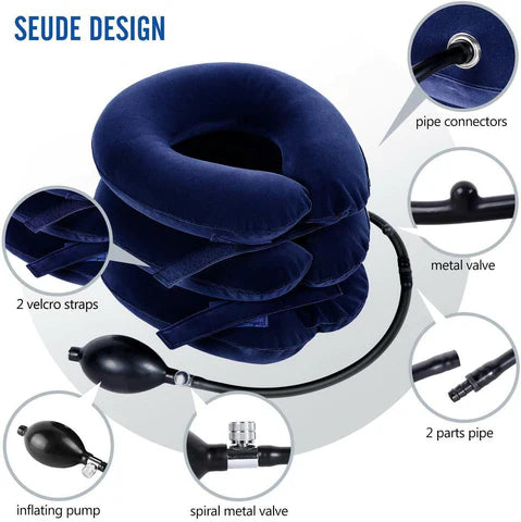 Inflatable Adjustable Cervical Neck Traction Device