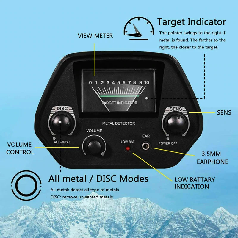 Deep Metal Detector | Sensitive Search