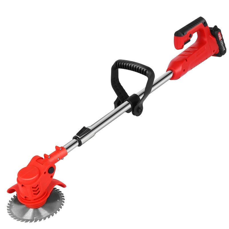 Weed Eater With Wheels, Grass String Trimmer Cutter Portable Batteries