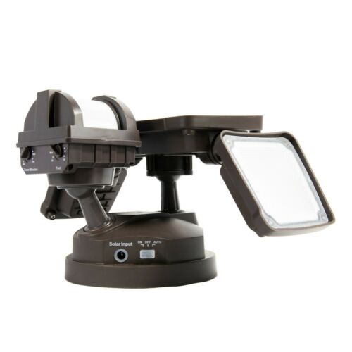 1600LM LED Solar Security Lights Motion Outdoor, Solar Motion Sensor Light BLACK