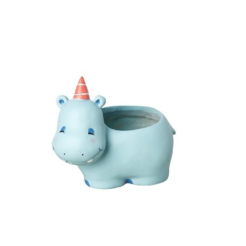 Small Animal Planter 'Hippo'