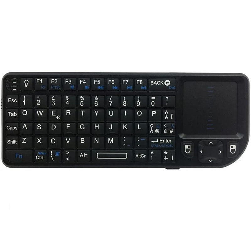 Mini Wireless Keyboard with Touchpad – 2.4GHz Remote Control for Android TV, PC & Laptops