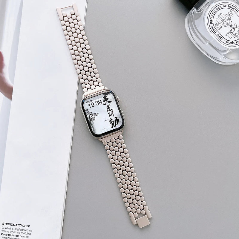 Women's Stainless Steel Elegance Band for Apple Watch