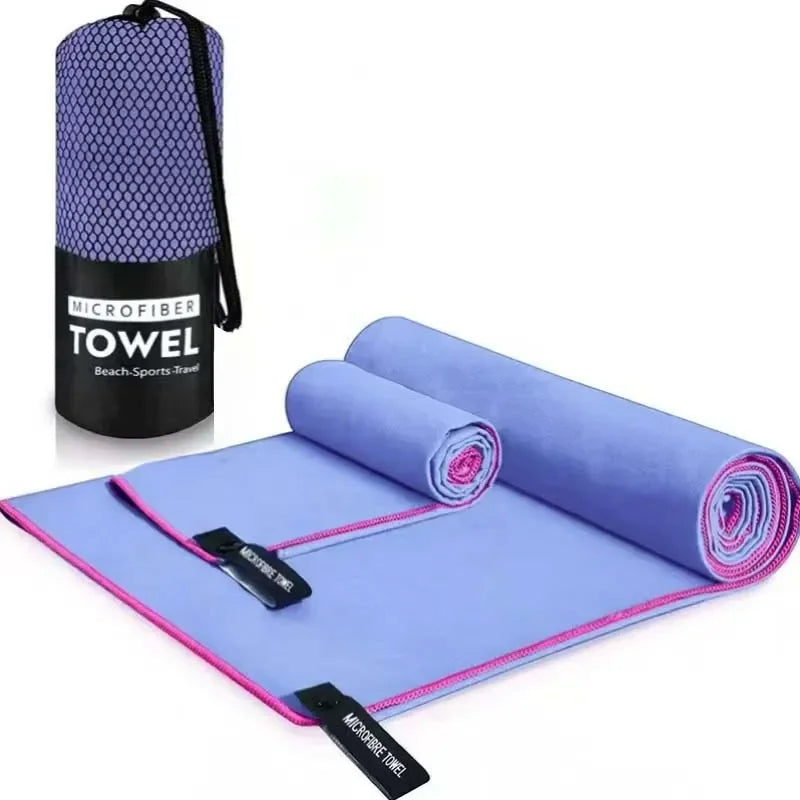 Fast Dry Sports Towel – Super Absorbent, Ultra-Soft Travel Washcloth for Gym, Swimming, Running, Fitness, and Outdoor Adventures