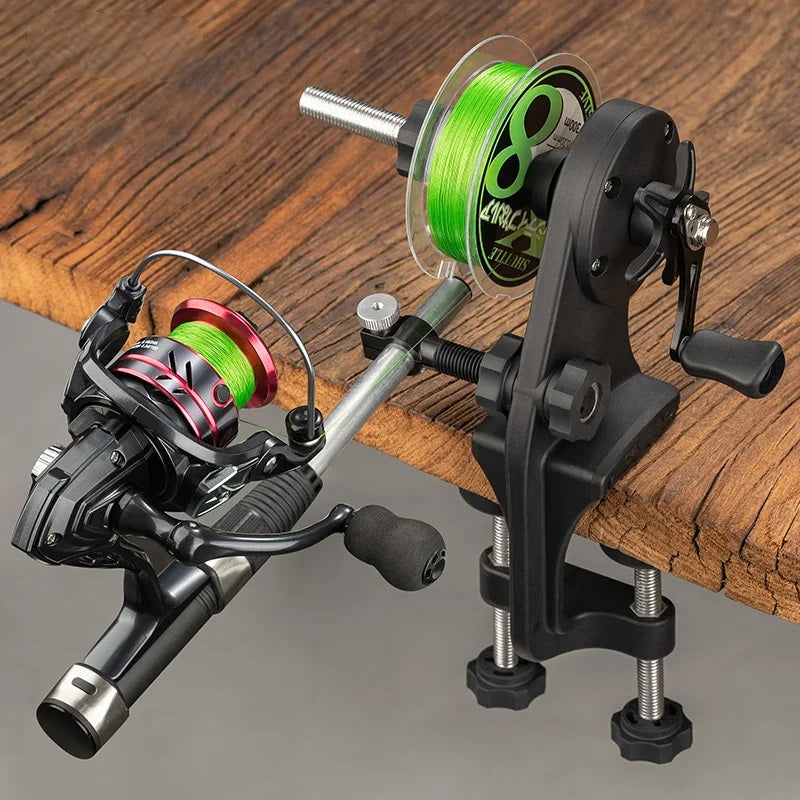 Pro Fishing Line Winder – Rust-Resistant Spooling System for Spinning & Baitcasting Reels