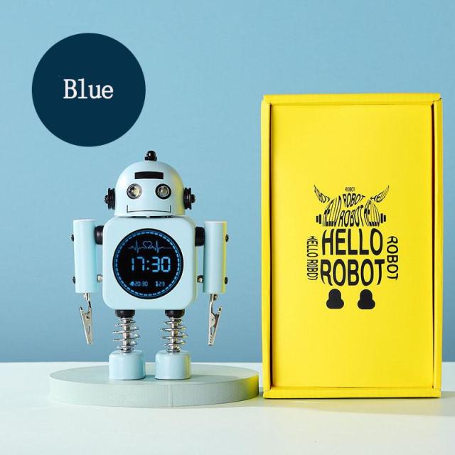 Smart Robot Digital Alarm Clock