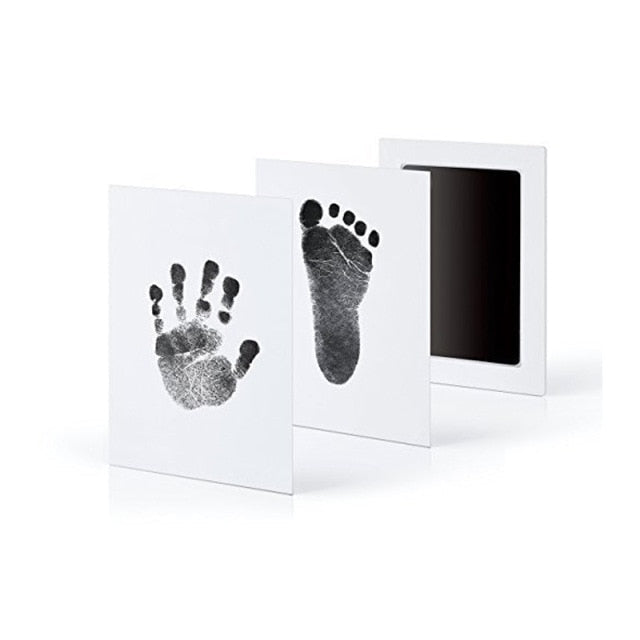 Baby imprint kit - Baby Footprints Handprint  Ink less Kit