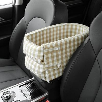 Small Puppy Car Seat Central Non Slip between Seats For Small Dog