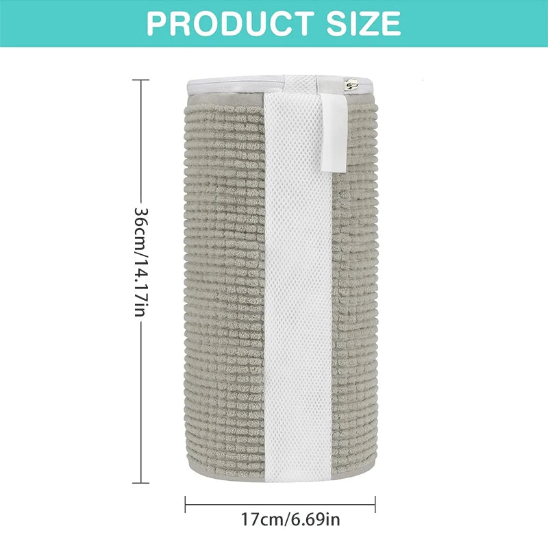 Reusable Shoe Wash Bag for Laundry – Zippered Mesh Cleaner Keeps Sneakers & Shoes Safe in Washing Machine