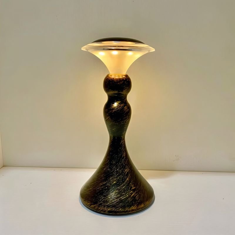 Vintage Hourglass Table Lamp