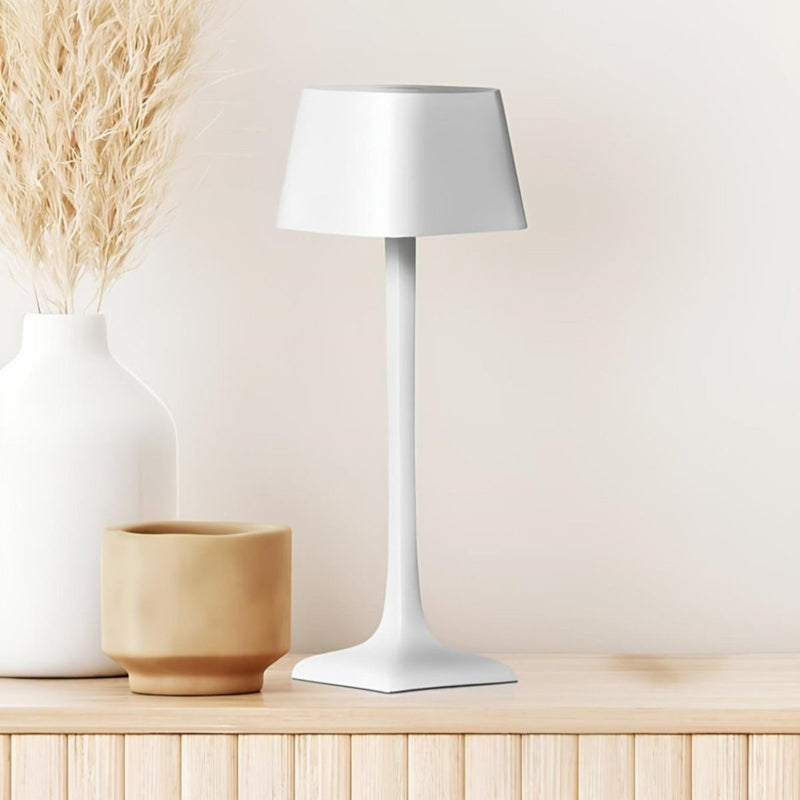 Wireless LED Table Lamp – Dimmable, Waterproof & Rechargeable