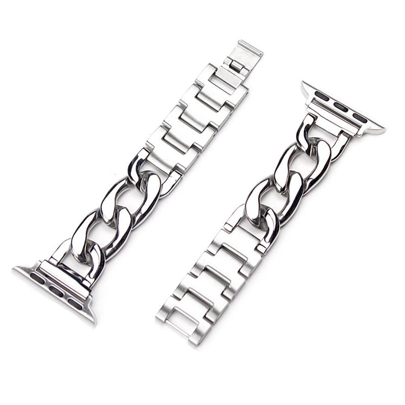 Women’s Modern Stainless Steel Apple Watch Band