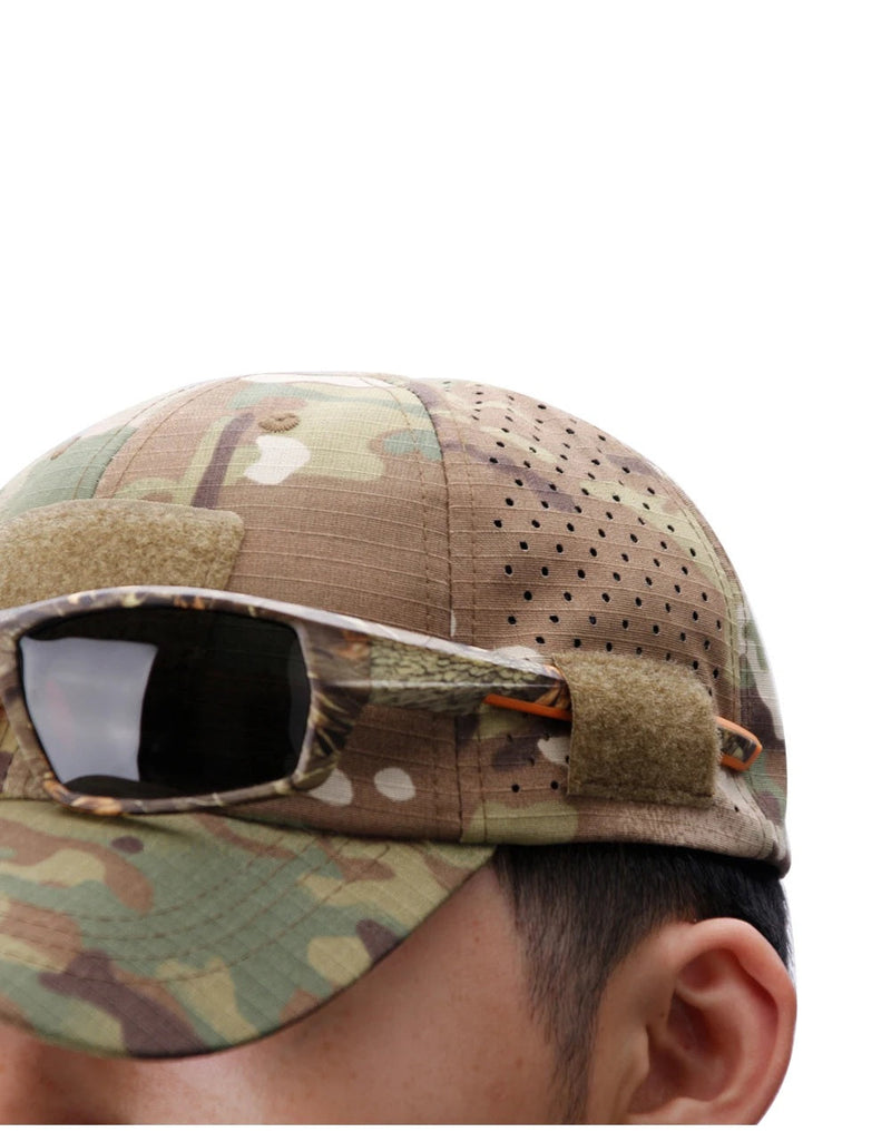 Men’s Camouflage Baseball Cap – Breathable UV Sun Hat for Hunting, Hiking, Fishing, Beach Sports & Outdoor Protection