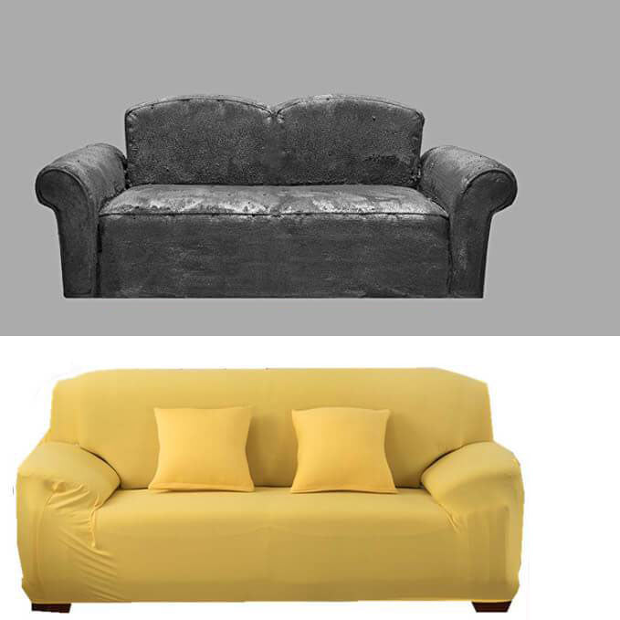 Water Repellent Sofa Cover High Stretch Couch Slipcover Super Soft Fabric Couch Cover