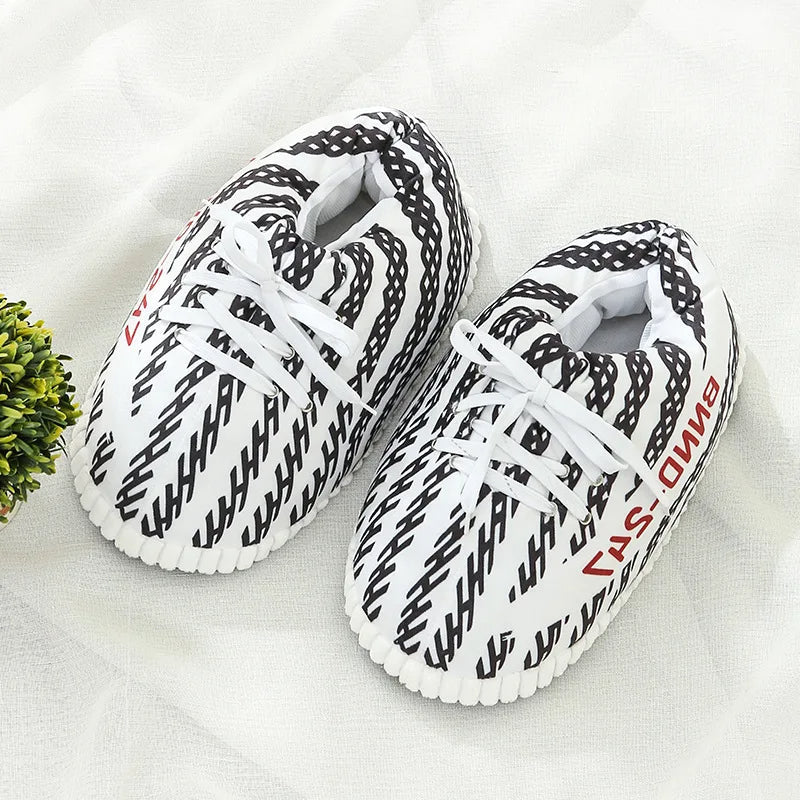 Winter Unisex Cotton House Slippers – One Size Cozy Sneakers for Men & Women Indoor Comfort & Warmth