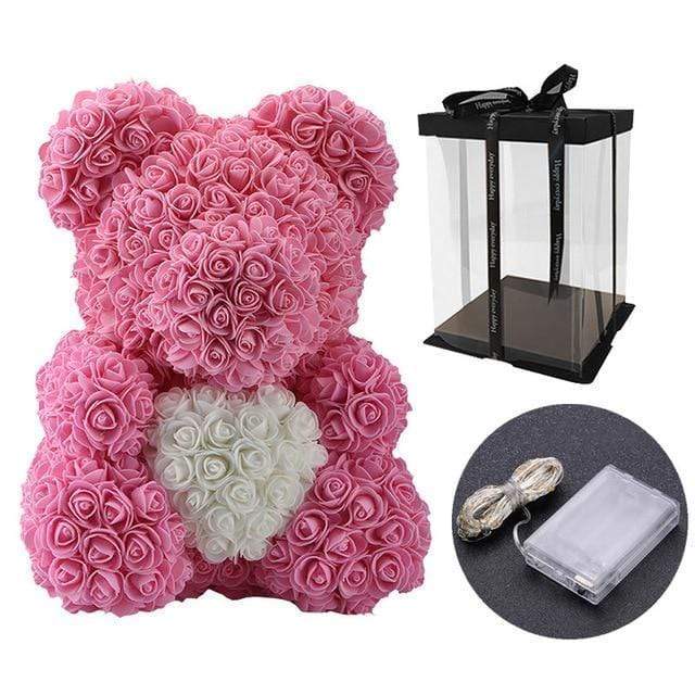 Luxury Rose Bears, Teddy Bear Gift Christmas Gifts For Girlfriend Valentine's Day Gifts