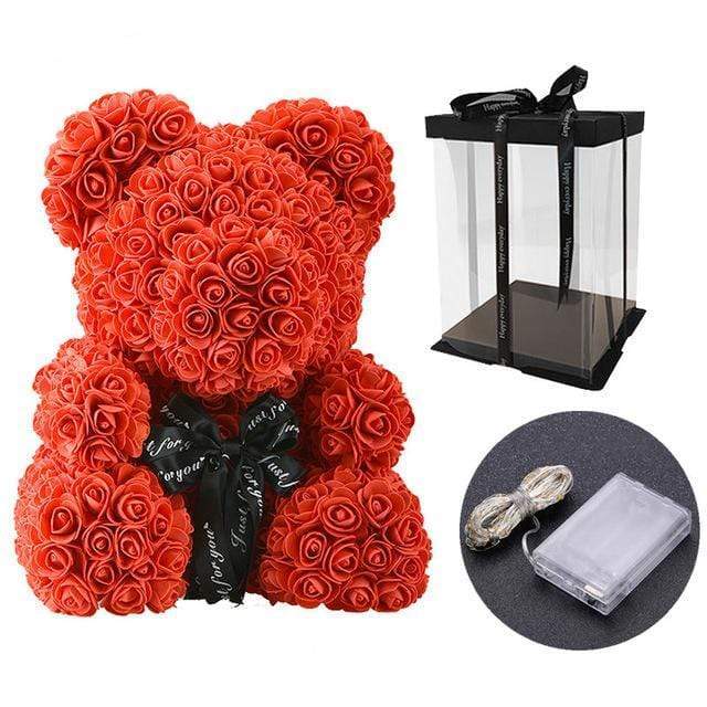 Luxury Rose Bears, Teddy Bear Gift Christmas Gifts For Girlfriend Valentine's Day Gifts